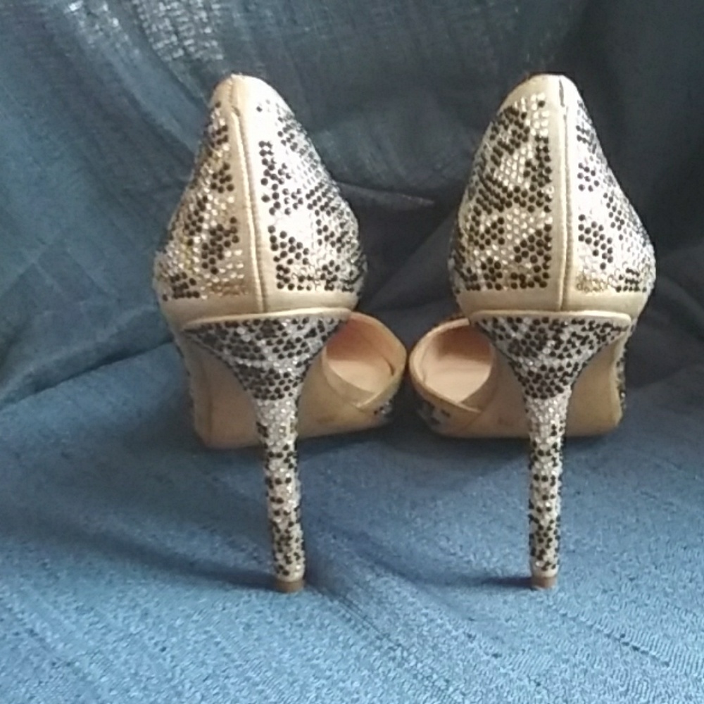 Sparkled Rhinestone Evening Pump 3inch - Picture 4 of 7